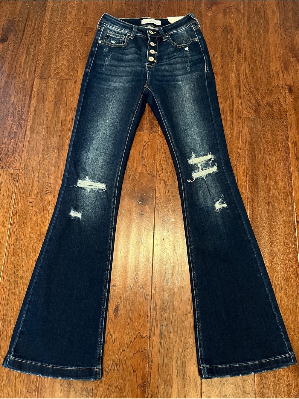KanCan Harlowe Mid Rise Flare Women’s Denim Size 27